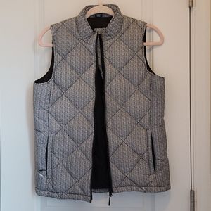 Senita Athletics Herringbone puffer vest